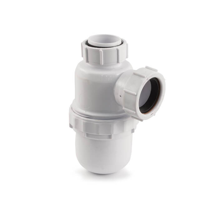 32mm 40mm Pushfit Waste Pipe 1 Metre Length Plastic Black White Grey