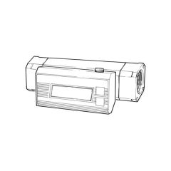 Turbine Gas Meter with LCD - 1.1/2" BSP