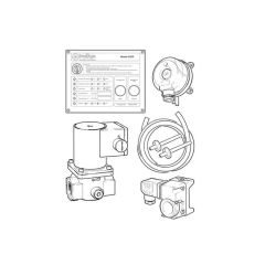 Intelligas EGIP Kit with Gas Valve - 1.1/2" 