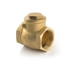 Water Swing Check Valve - Brass 1.1/2" BSP