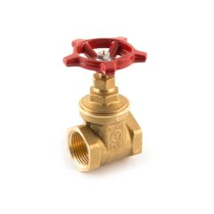 Wheelhead Gate Valve - 1.1/4" BSP F Brass PN16