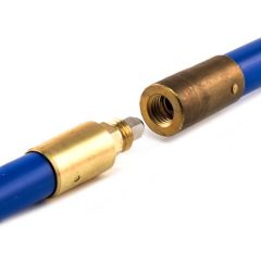 Lockfast Drain & Chimney Rod - 1.1/8" x 3' Blue