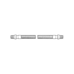 1/2 " BSP T M x 1/2 " BSP T M x 300 mm