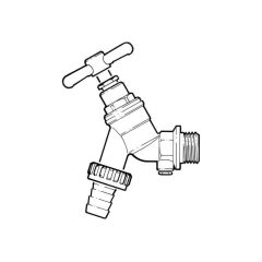 Hose Union Bib Tap - 1/2"