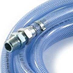 Reinforced Clear Flexible Hose 6m x 1/2" Union BSP TM