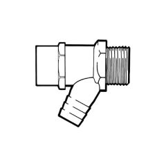 Drain Cock Type A - 1/2" BSP Brass