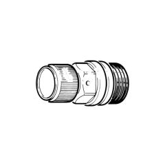 Caleffi Hygroscopic Automatic Air Vent - 1/2" BSP