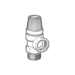 Safety Relief Valve Compact Head - 1/2" BSP M x F