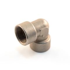 Brass Threaded Elbow - 1/2" BSP PF Nickel Plated