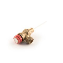 Temperature & PRV Short Probe 7 Bar 1/2" TM x 15mm