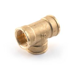 Brass Threaded Equal Tee - 1/2" BSP PF