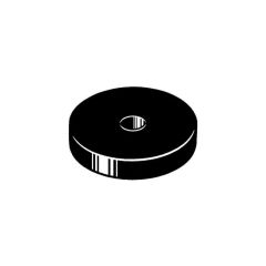 Replacement Sink/Basin Tap Washer - 1/2" Black