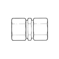 1/2" Straight Coupling - Solar-Flare™