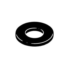 Water Flexible/Tap EPDM Washer - 1/2"