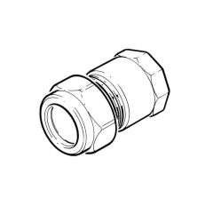 Irish Compression Female Coupler 1/2"x 1/2" BSP PF