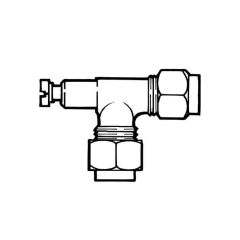 Pressure Test Point Elbows - 1/2" Compression Brass