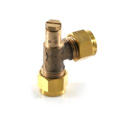 Pressure Test Point Elbows - 1/2" Compression Brass