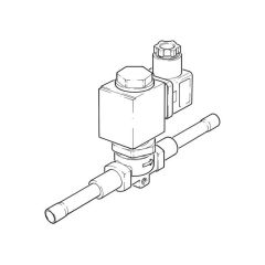 1/4" Solder - Solenoid Valve - 230 V AC