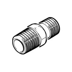 Adaptor for Oil Lines - 1/4" x 1/4"