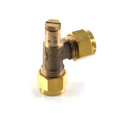 Pressure Test Point Elbows - 1/4" Compression Brass