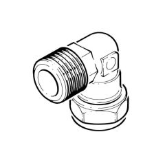 WADE Compression Elbow - 1/4" x 1/4" BSP TM