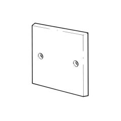 Blank Plastic Plate - 1 Gang