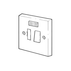 Fused Connection Unit Switched Double Pole with Neon