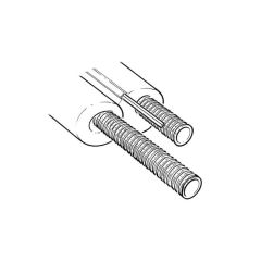 Solarquip Twin Flex Insulated Solar Pipe - DN16 x 10m