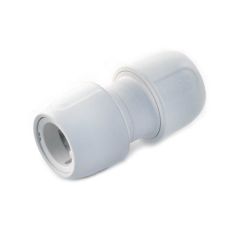 Hep2O® Straight Connector - 10mm White