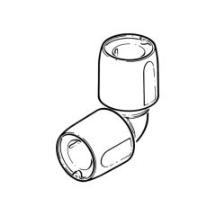 Hep2O® 90° Elbow - 10mm White