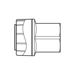 Polyplumb BSP Female Adaptor - 10mm x 1/4" DZR