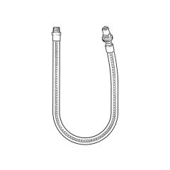 Straight Bayonet Cooker Hose EN14800 - 1/2" x 1000mm