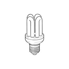 Energy Saving Bulb - 11W CFL 4U T3 ES