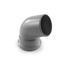 Single Socket Bend Soil & Vent Elbow - 110mm x 112.1/2°