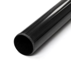 Soil & Vent Plain End Pipe - 110mm x 2.5m Black