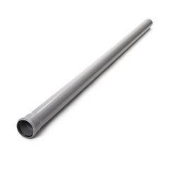 Soil Pipe Single Socket - 110mm x 2.5m Grey