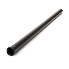 Soil Pipe Single Socket - 110mm x 2m Black