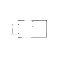 Soil & Vent Condensation Trap - 110mm x 21.5mm White