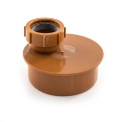 Waste Pipe Adaptor - 110mm x 32mm Single To Socket