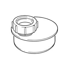 Waste Pipe Adaptor - 110mm x 32mm Single To Socket