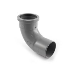 Single Socket Bend Soil & Vent Elbow - 110mm x 92.1/2°