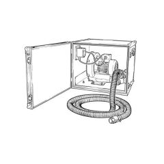 Fan Purge Unit, Gas to Air - 200mm 110V