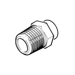 Solder Ring Connector - 12mm x 1/2" BSP TM