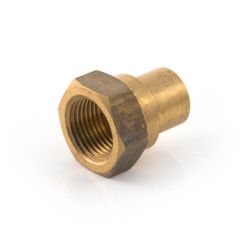 Solder Ring Connector - 12mm x 1/4" BSP F