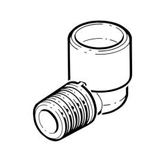 Solder Ring Elbow - 12mm x 1/4" BSP TM