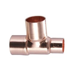 End Feed Reducing Tee - 14mm x 10mm x 14mm