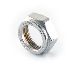 Chrome Plated Compression Nut - 15mm