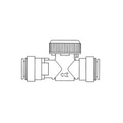 JG Speedfit Emergency Shut Off Tap Valve - 15mm