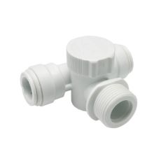 JG Speedfit Appliance Tap Tee - 15mm x 3/4" BSP