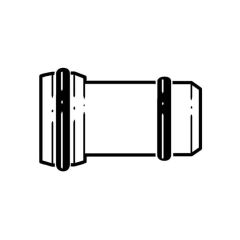 15 mm Pipe Stiffener - Plastic - Sealed Polyfast